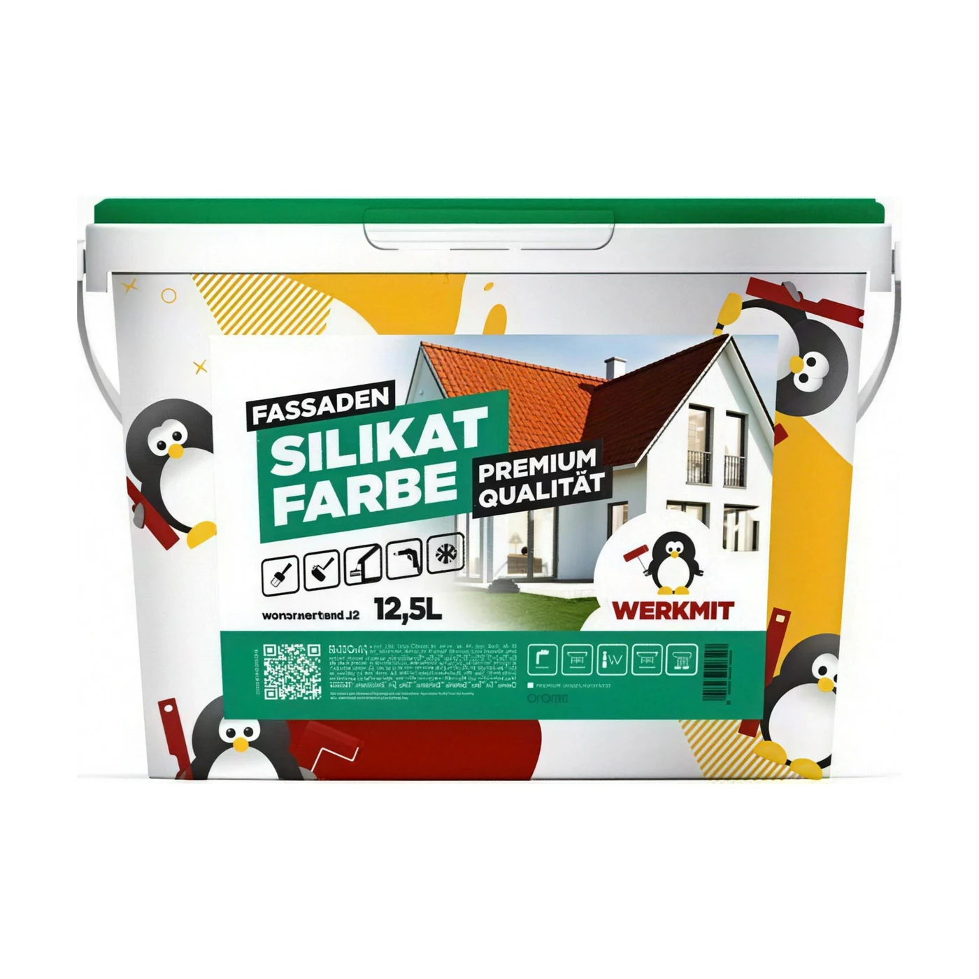 WERKMIT Silikat Fassadenfarbe 