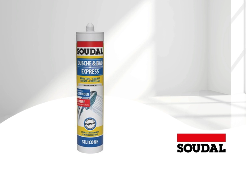 Soudal Dusche & Bad Silikon Express 2h