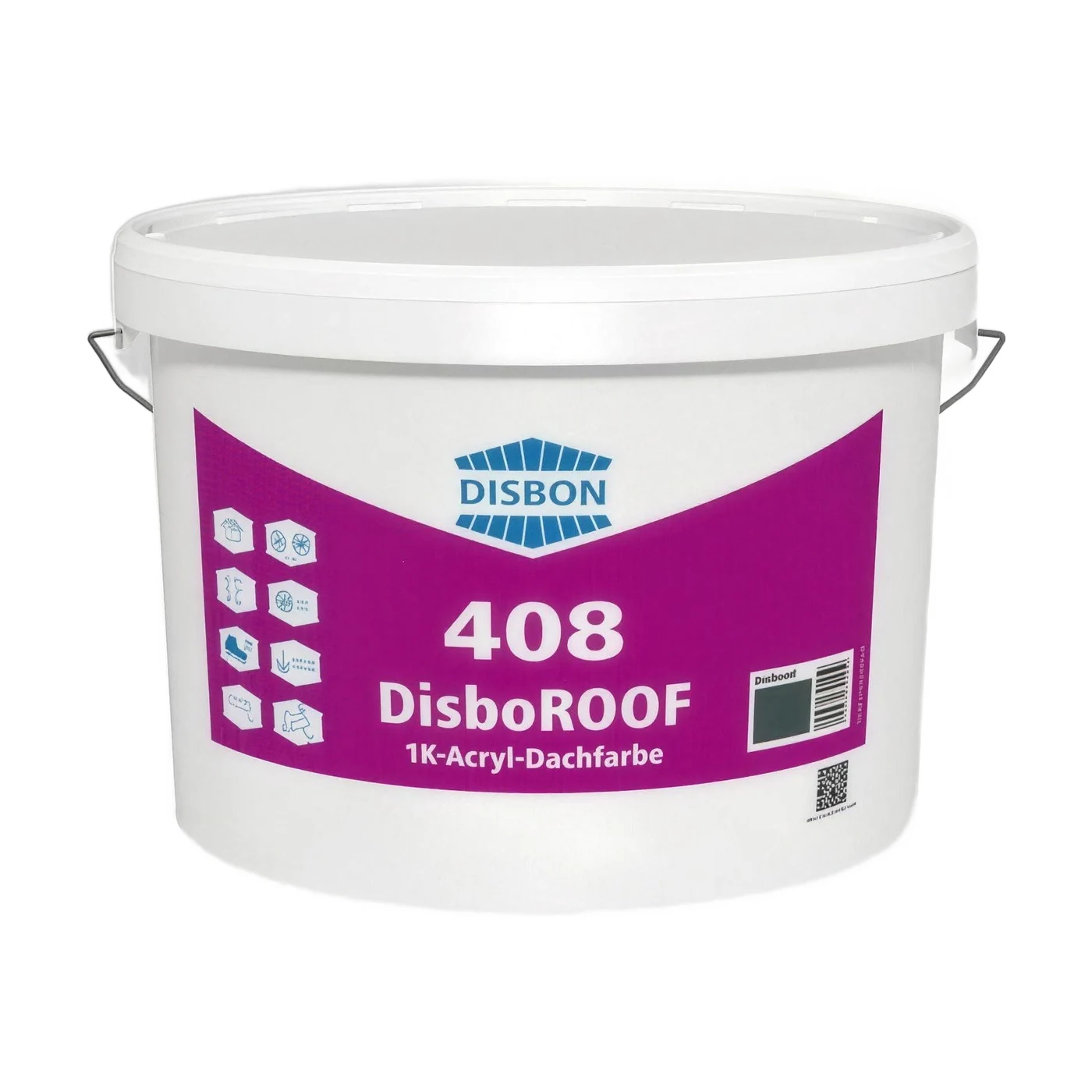 Caparol DisboROOF 408 1K-Acryl-Dachfarbe 15 L