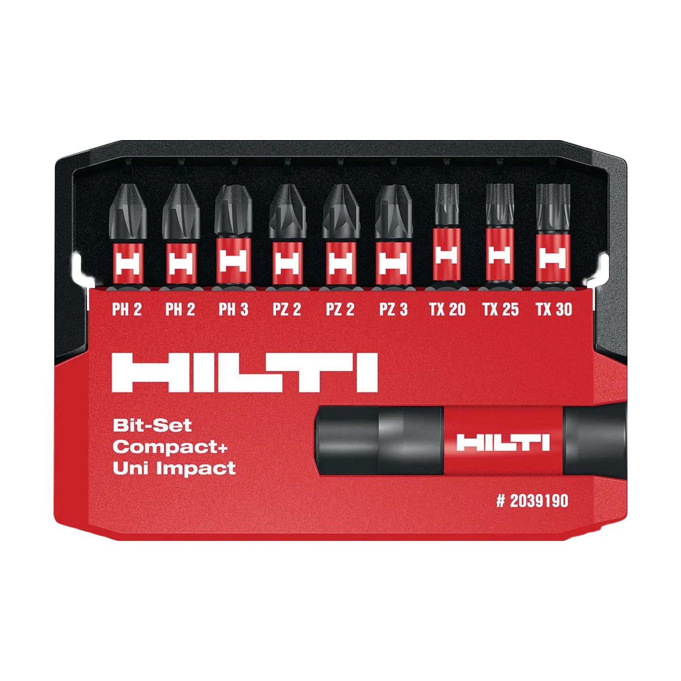 HILTI Bit-Set mit Diamantbeschichtung 11tlg. 
