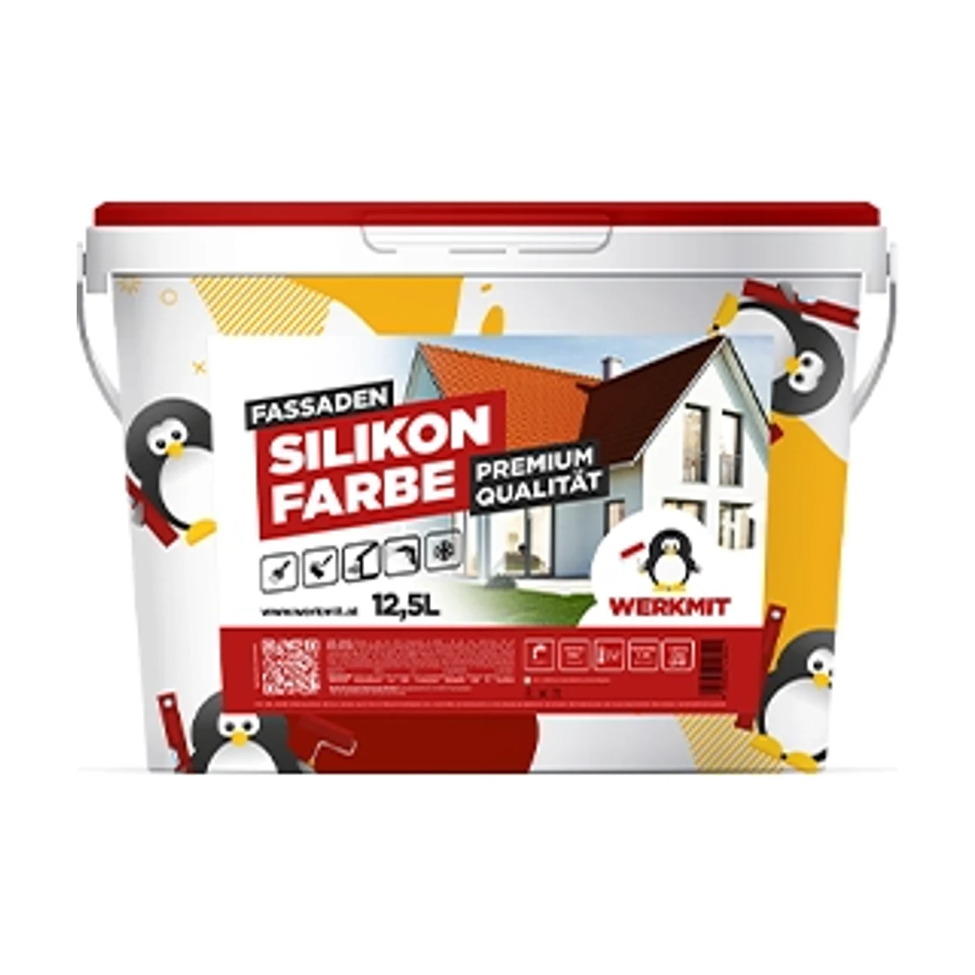 WERKMIT Silikon Fassadenfarbe