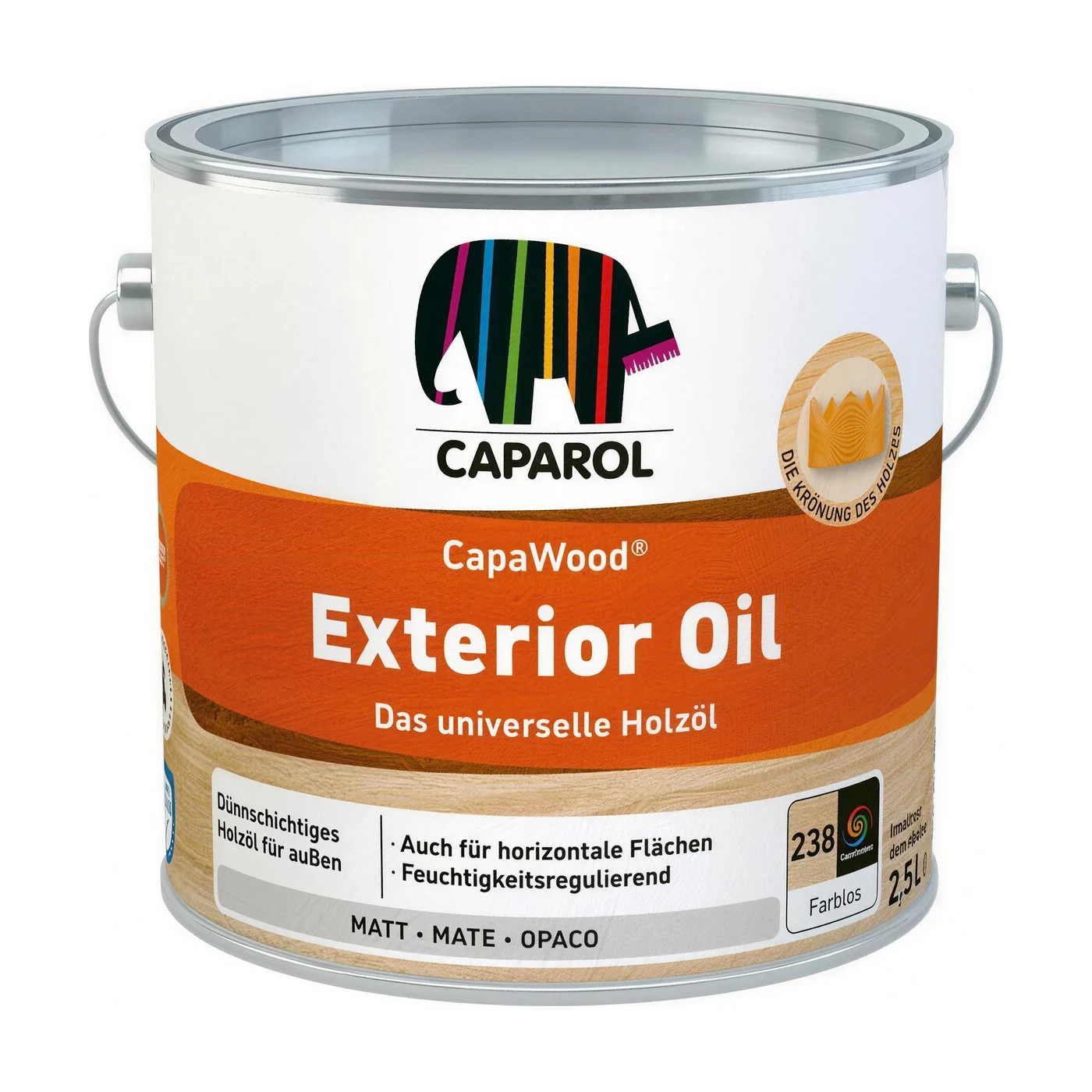 CapaWood® Exterior Oil (vormals DANSKE Bodenholzöl)