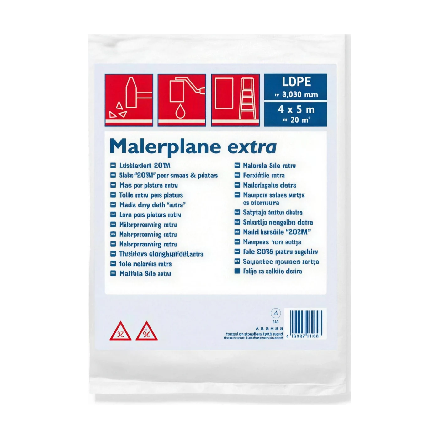 ColorExpert Abdeckfolie HDPE 30µm