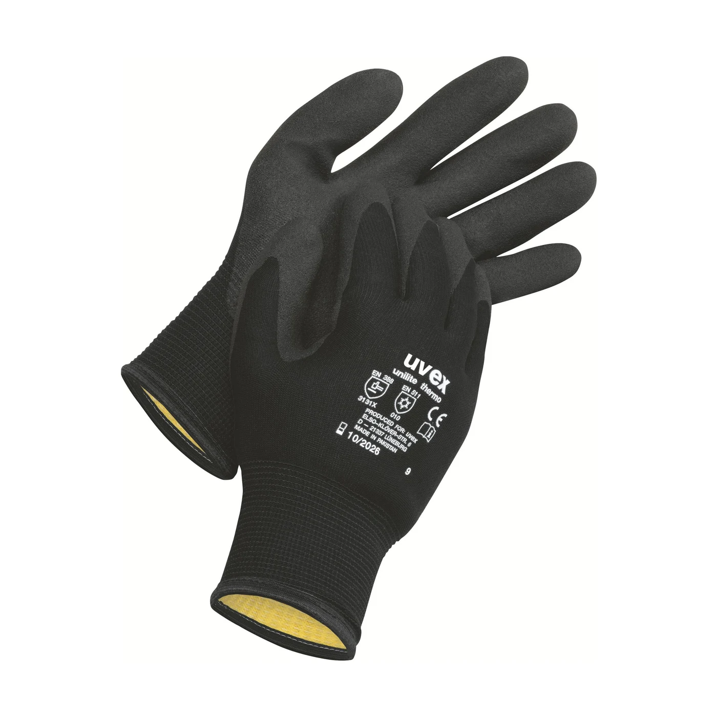 uvex unilite thermo Kälteschutzhandschuhe – Packshot Hersteller
