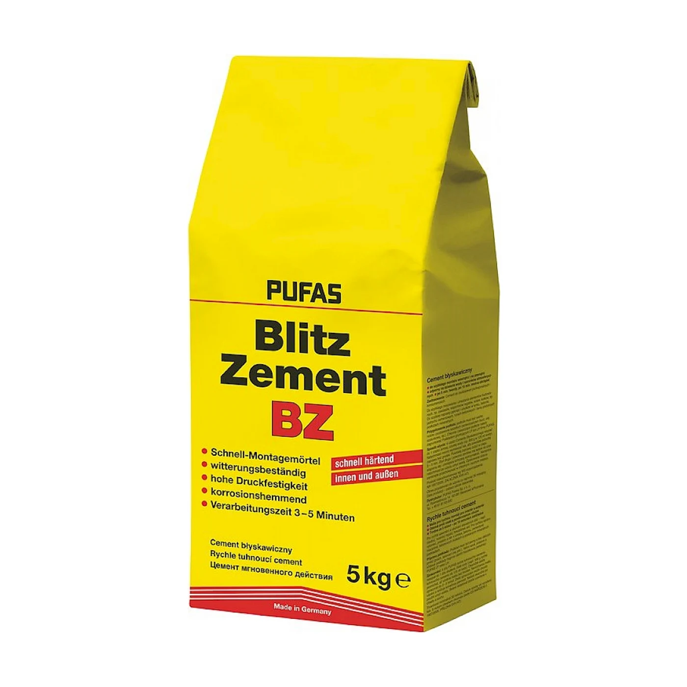 Pufas Blitzzement grau