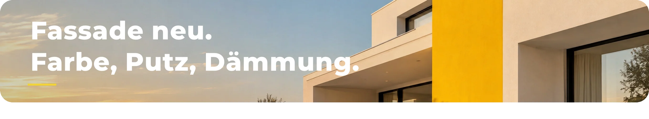 Fassaden – Farbe, Putz, Dämmung