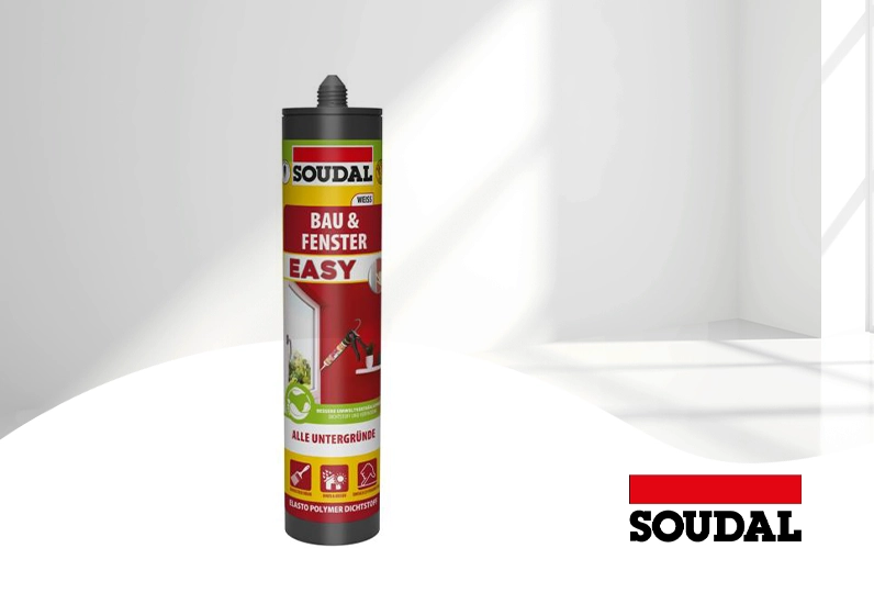 Soudal Bau- & Fensterdichtstoff Easy weiß 290ml Soudal Bau- & Fensterdichtstoff Easy weiß 290ml