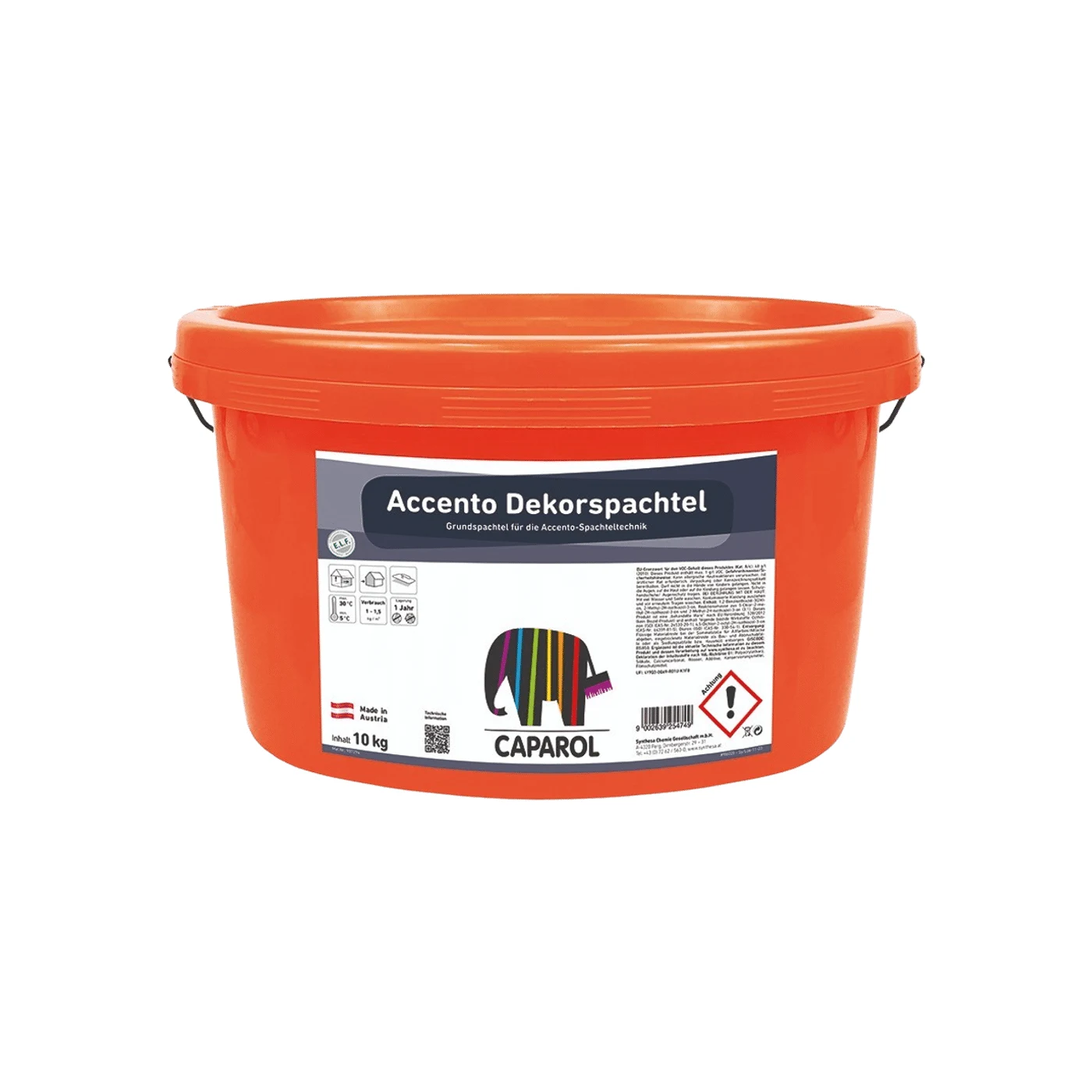 Caparol Accento Dekorspachtel Spachteltechnik – Packshot Hersteller