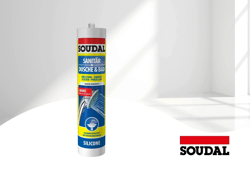 Soudal Dusche & Bad Silikon Schimmelschutz 300ml