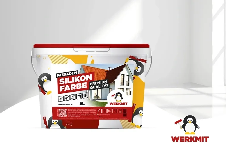 WERKMIT Silikon Fassadenfarbe