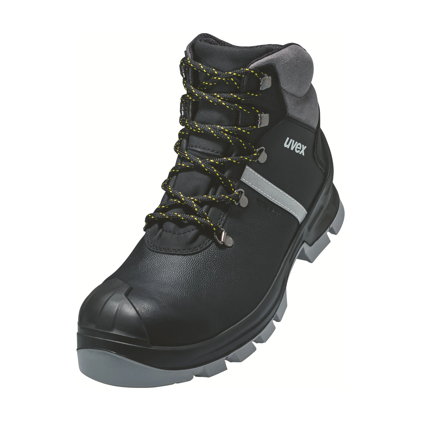 uvex 2 construction S3 Sicherheitsstiefel schwarz/grau – Packshot Hersteller