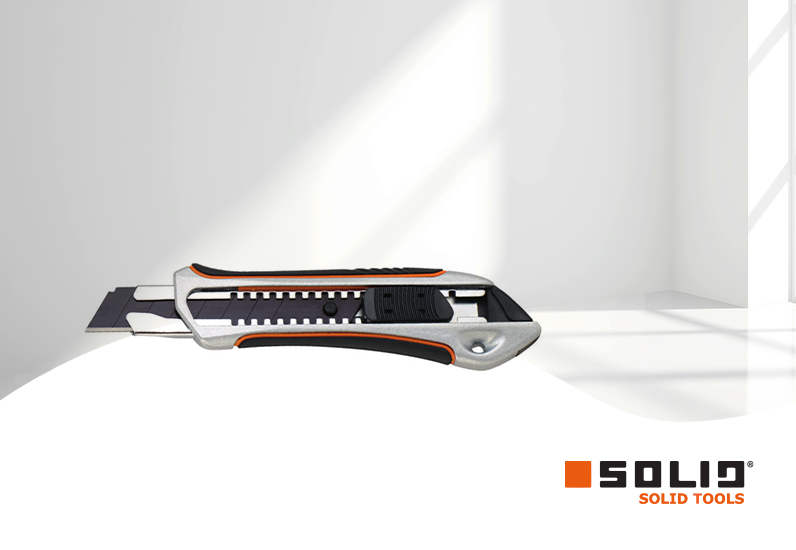 SOLID 18mm Cuttermesser Alusafe