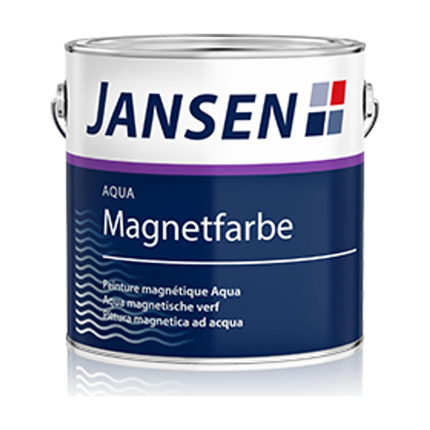 JANSEN Aqua Magnetfarbe dunkelgrau – Packshot Hersteller (Jansen)