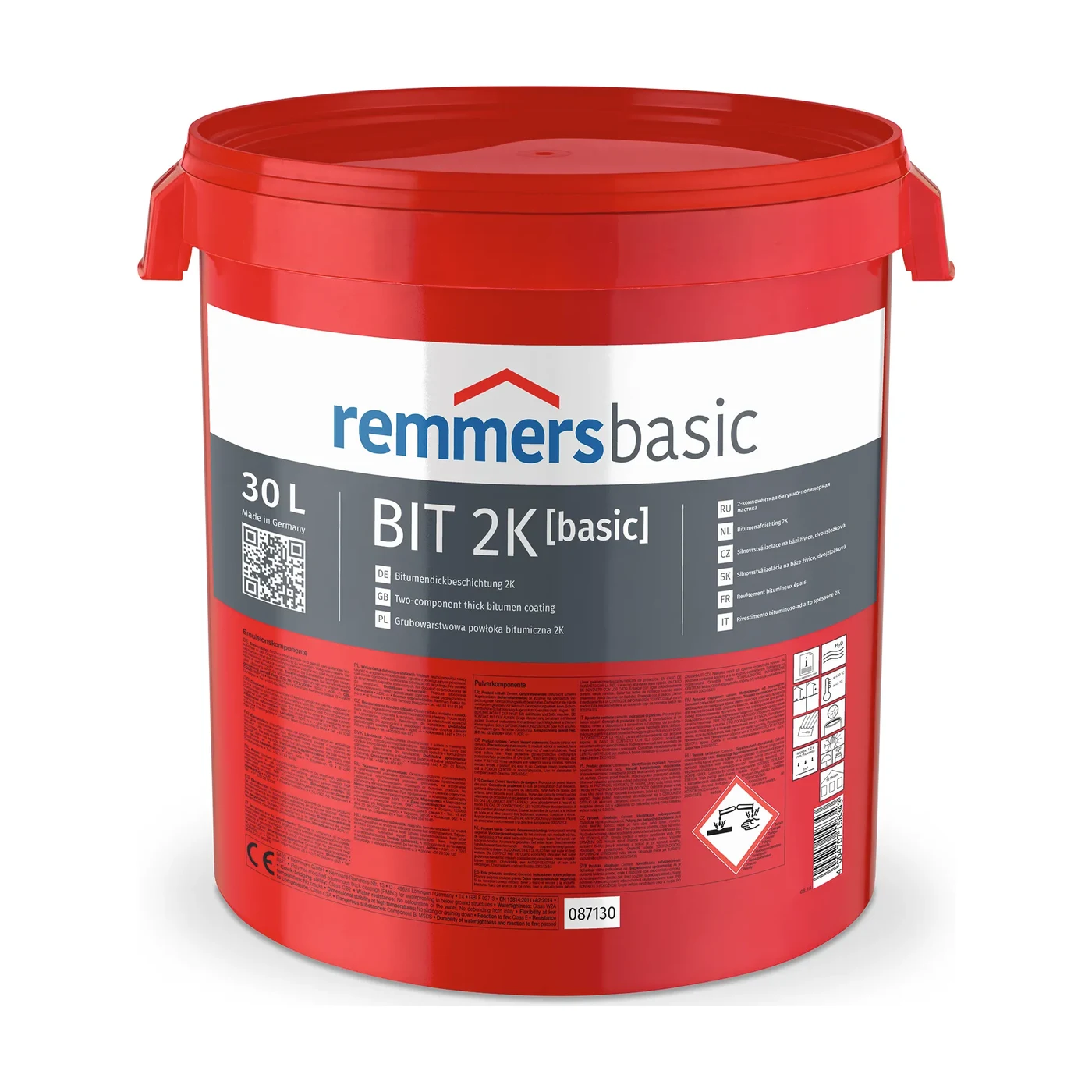REMMERS BIT 2K - 2K Basic Bitumenkleber 30l
