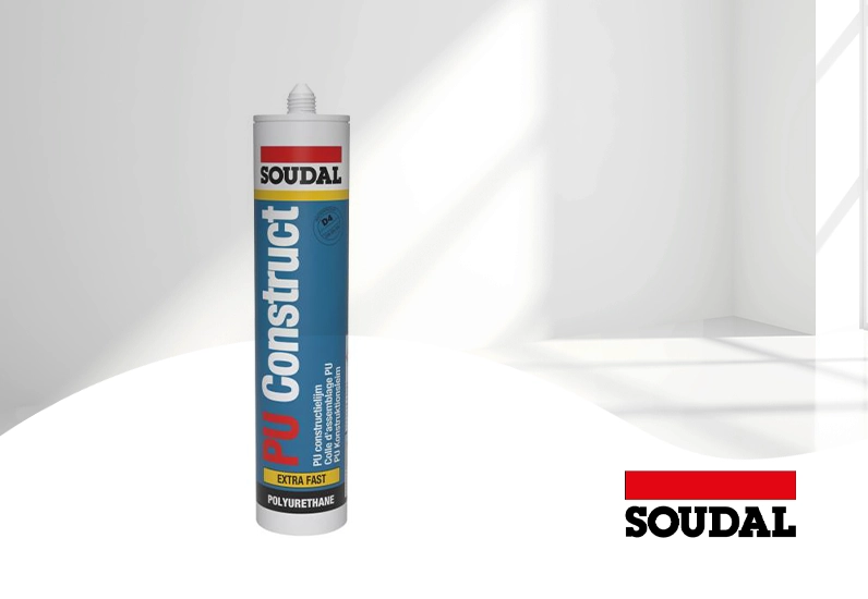 Soudal PU Construct D4 Extra Fast 310ml Soudal PU Construct D4 Extra Fast 310ml