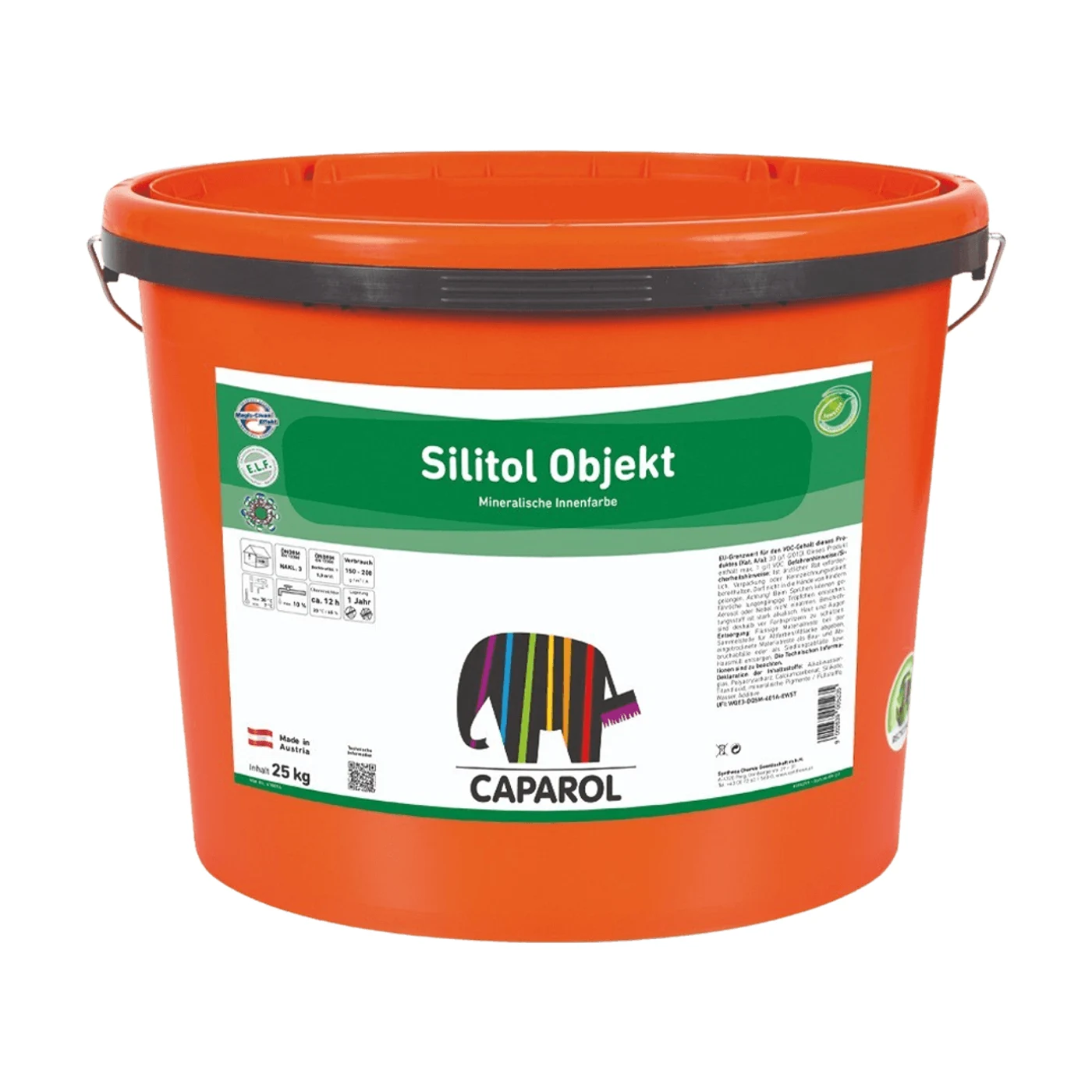 CAPAROL Silitol Objekt Silikatfarbe 25 kg