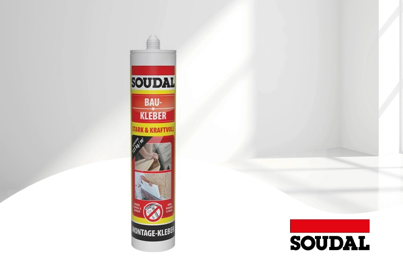 Soudal Baukleber weiß 390g Soudal Baukleber weiß 390g
