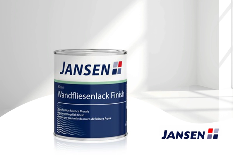 JANSEN Aqua Wandfliesenlack-Finish 0,75l JANSEN Aqua Wandfliesenlack-Finish 0,75l