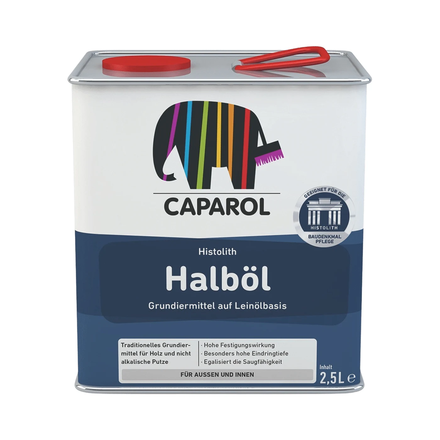 Caparol Histolith Halböl Leinöl-Grundierung – Packshot Hersteller