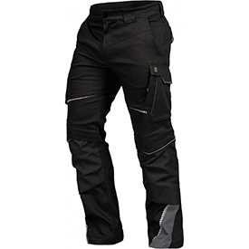 Leibwächter Arbeitshose - Bundhose Flexline schwarz/grau Leibwächter Arbeitshose - Bundhose Flexline schwarz/grau