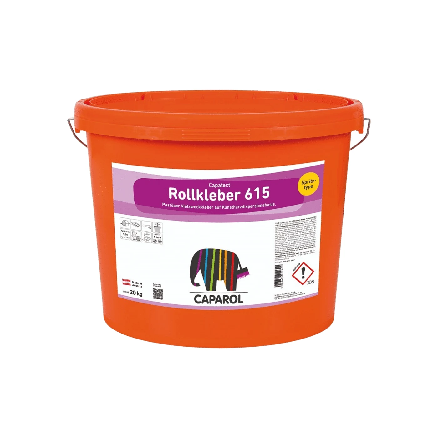 Caparol Capatect Rollkleber 615 Spritztype Dämmplattenkleber – Packshot Hersteller