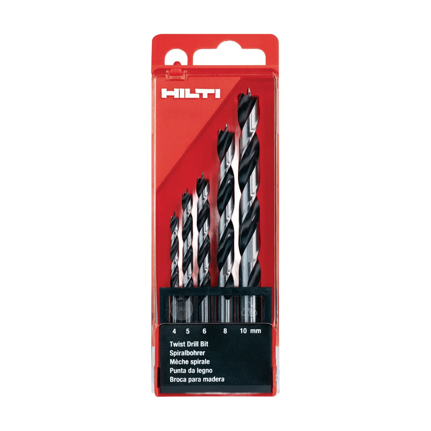HILTI Holz-Spiralbohrersatz 5tlg.