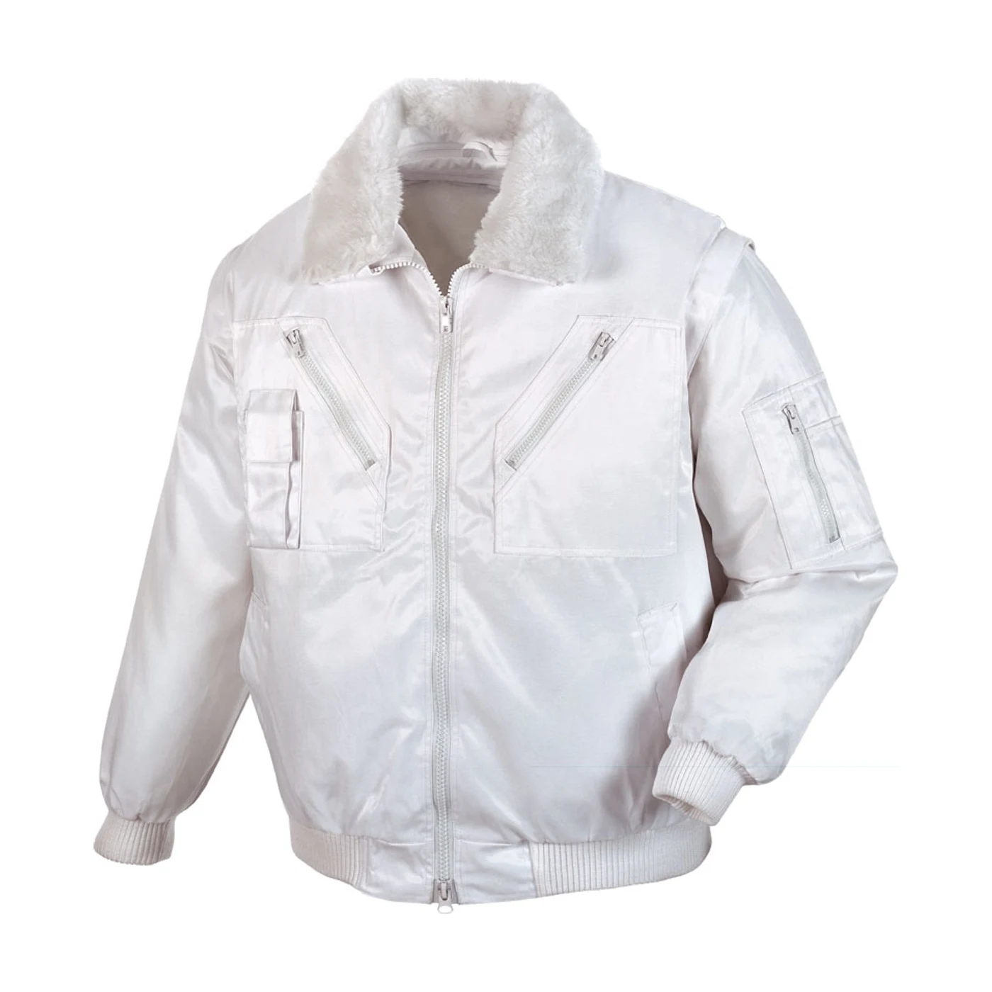 teXXor Pilotenjacke 4 in 1 Funktion weiß