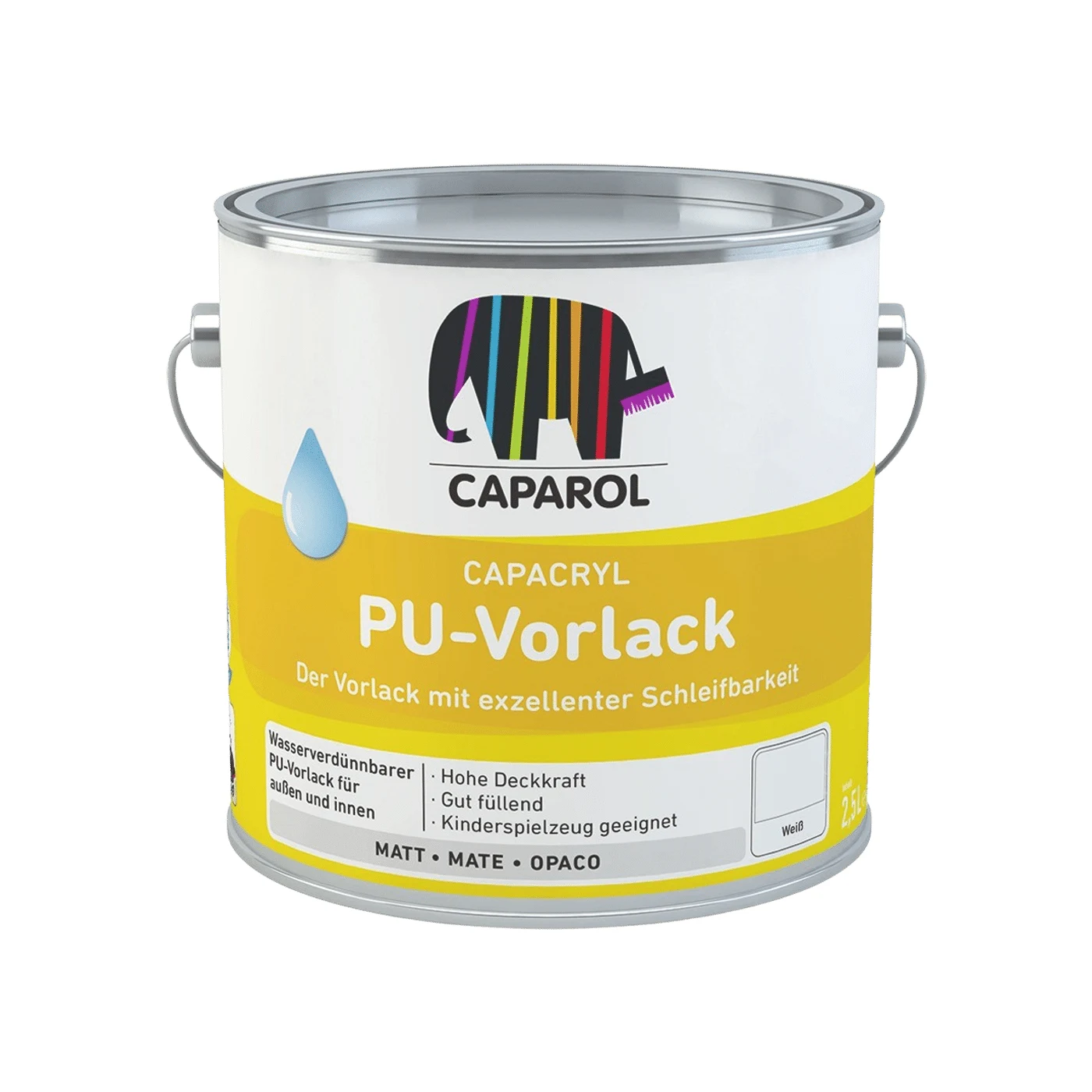 Caparol Capacryl PU-Vorlack – Packshot Hersteller