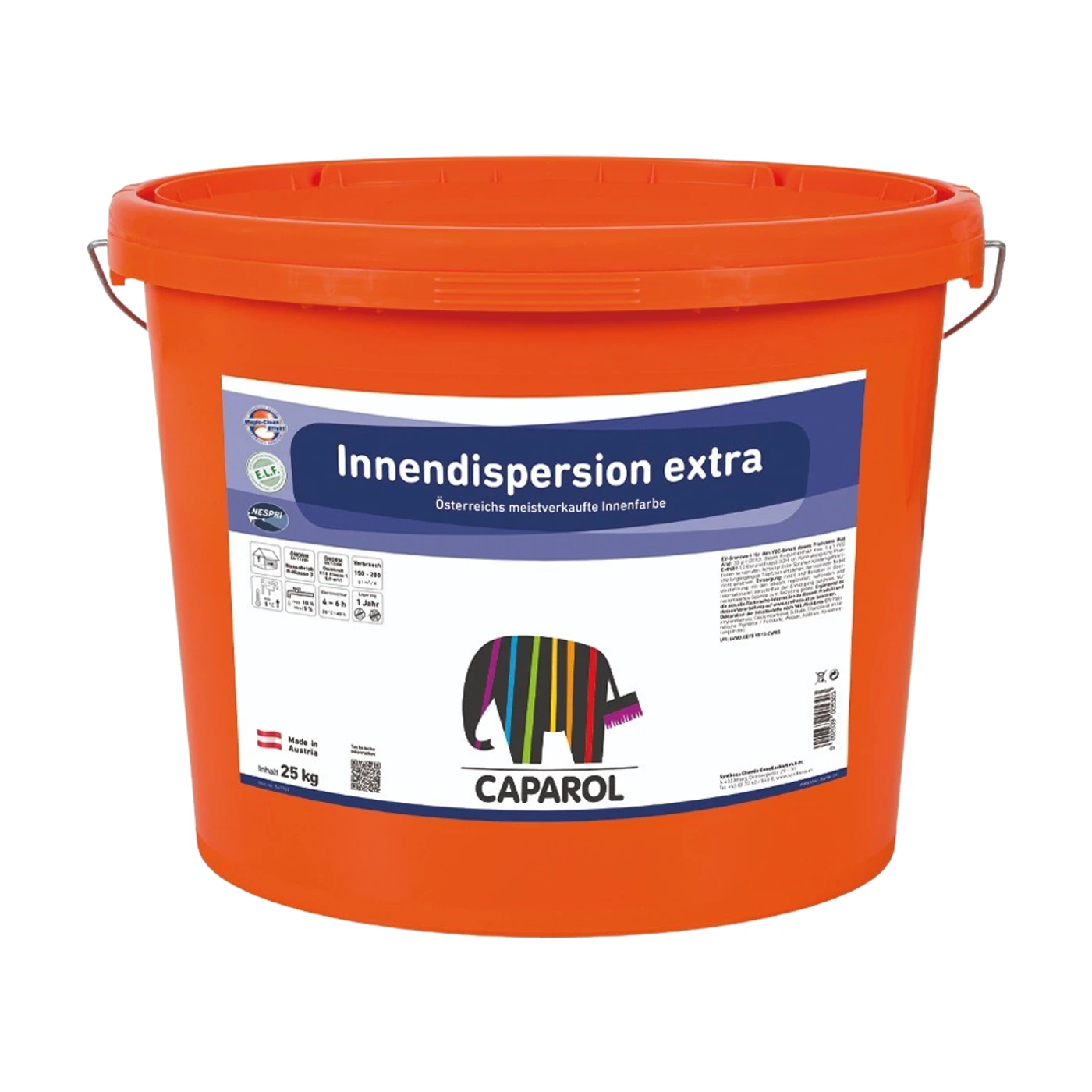 Caparol Innendispersion extra Innenfarbe – Packshot Hersteller (Synthesa)