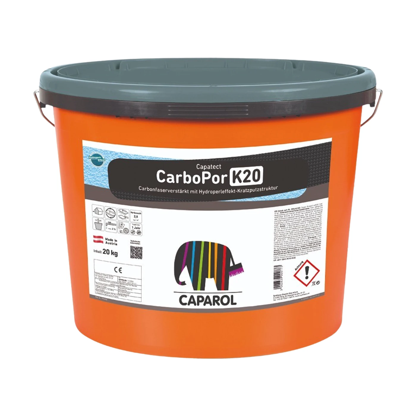 Caparol Capatect CarboPor – Packshot Hersteller (Synthesa)