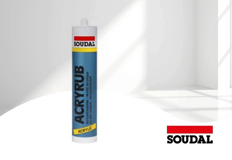 Soudal Maleracryl "Acryrub" weiß 310ml Soudal Maleracryl "Acryrub" weiß 310ml
