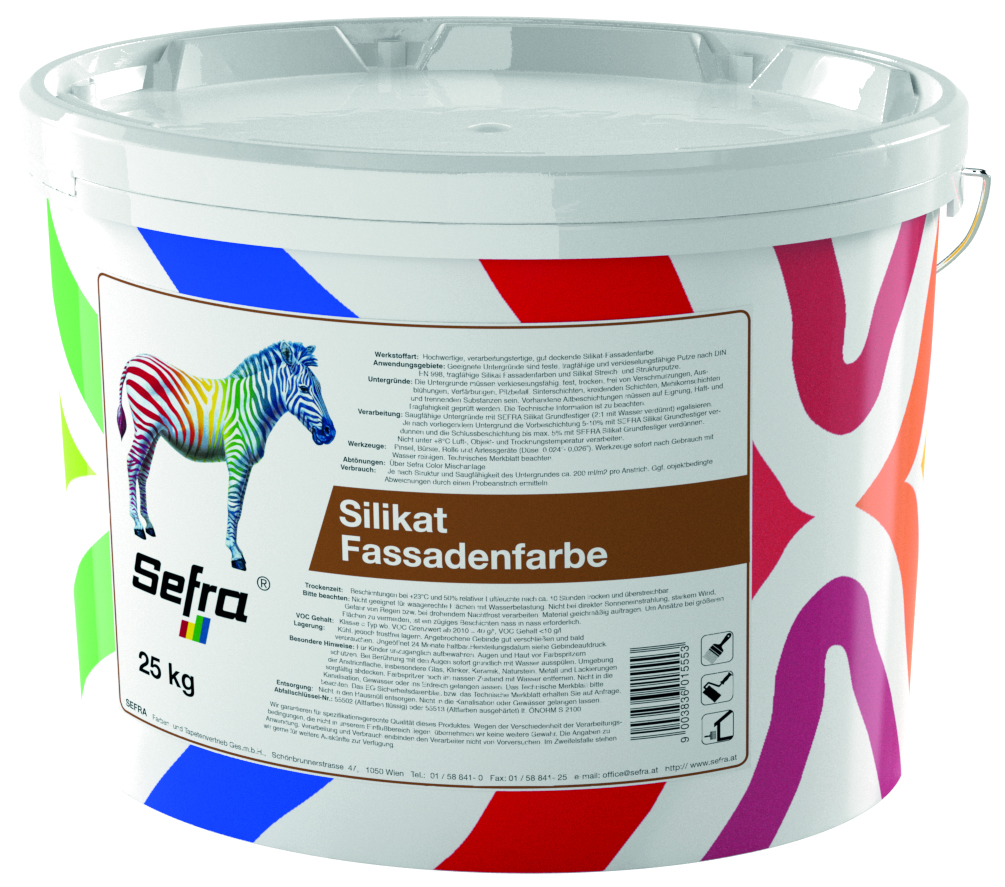 SEFRA Silikat Fassadenfarbe