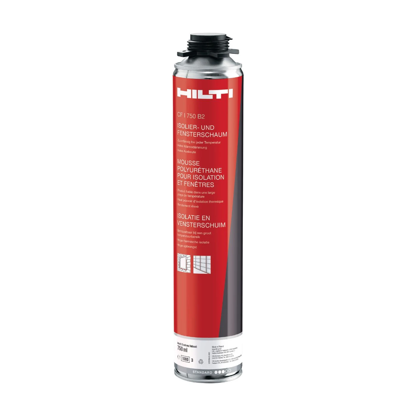 HILTI Fenster- und Isolierschaum B2
