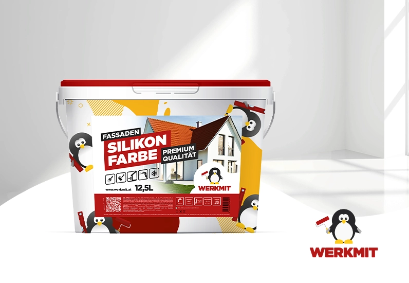 WERKMIT Silikon Fassadenfarbe