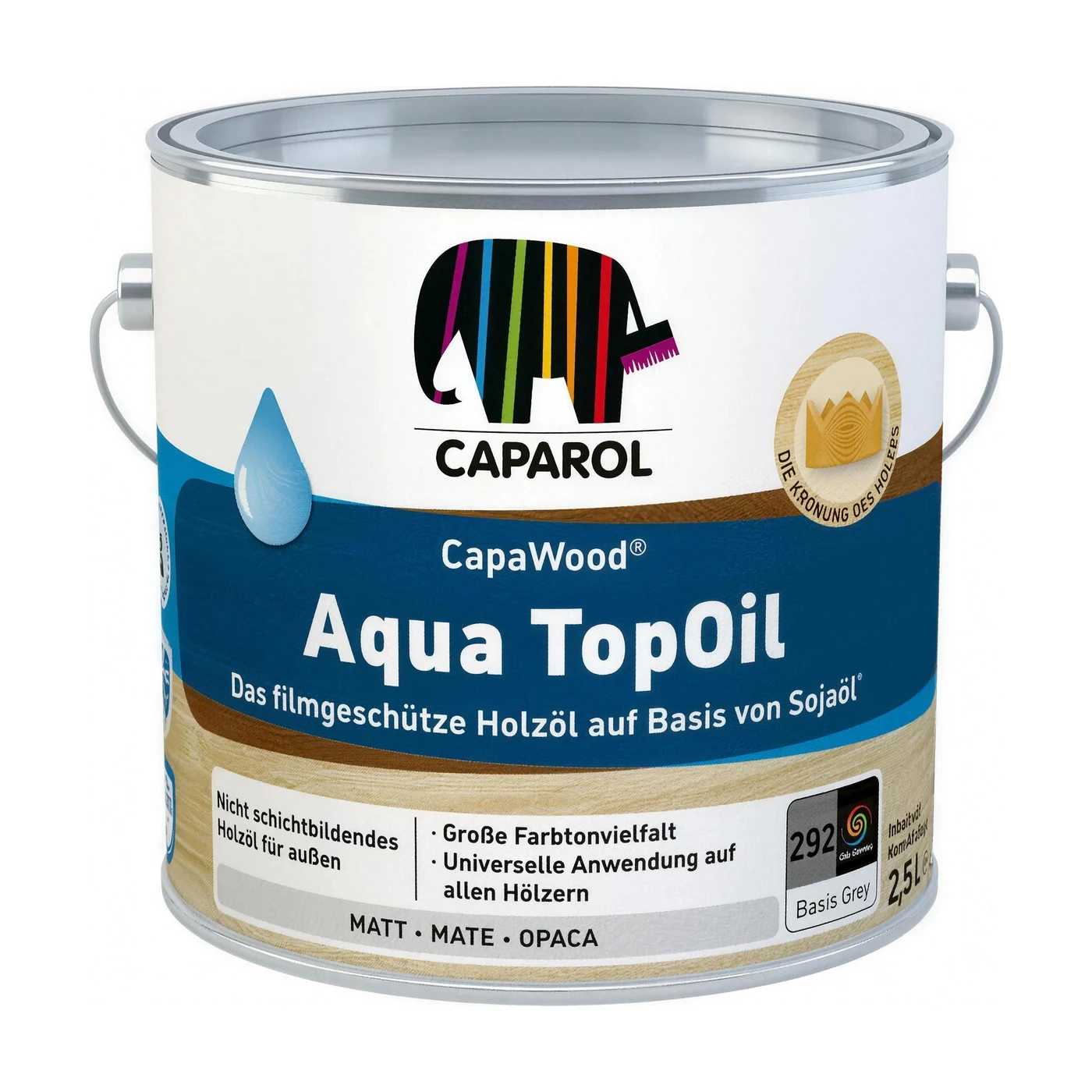 CapaWood® Aqua TopOil (vormals DANSKE Aqua Holzöl)