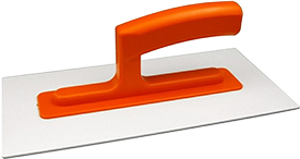 SOLID Premium Glättkelle Kunststoffgriff 280x140x4mm