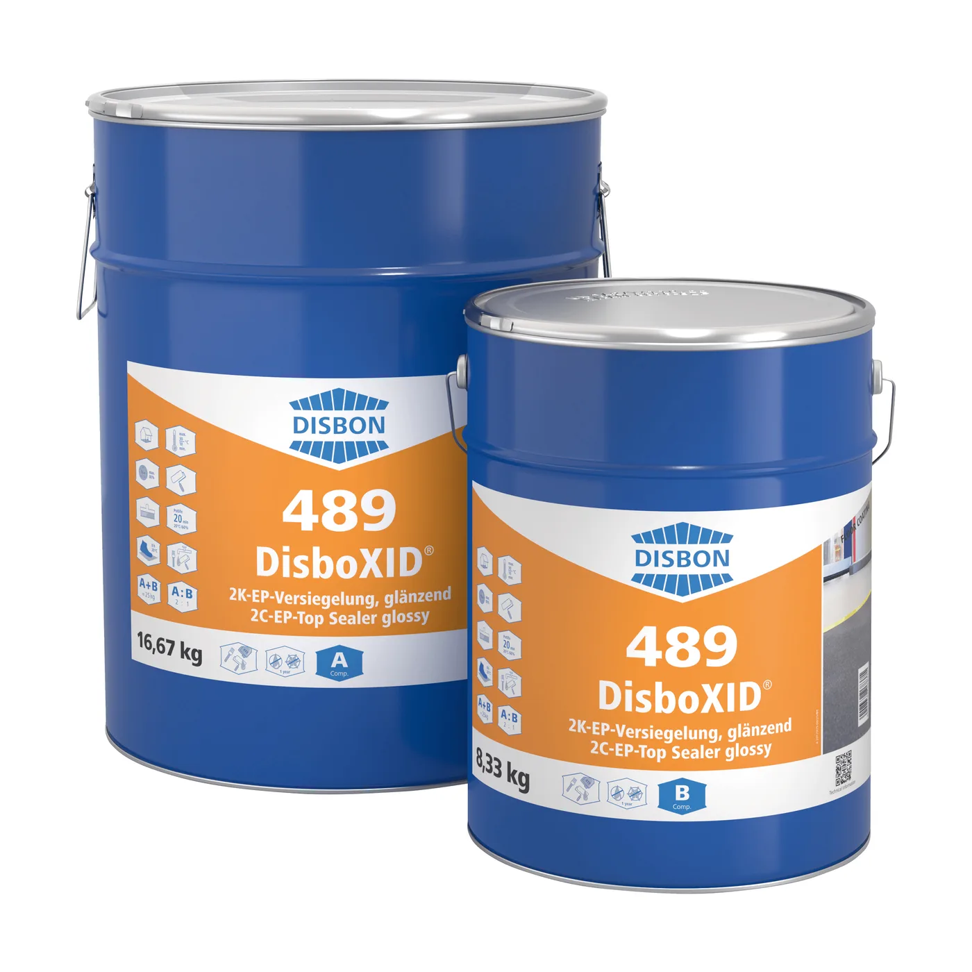 Disbon DisboXID 489 2K-EP-Versiegelung ColorQuarz