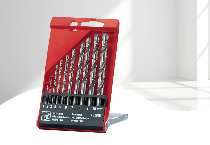 HILTI Metall-Spiralbohrer HSS-G 10tlg. HILTI Metall-Spiralbohrer HSS-G 10tlg.