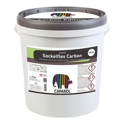 Caparol Sockelflex Carbon Weiß 18 kg