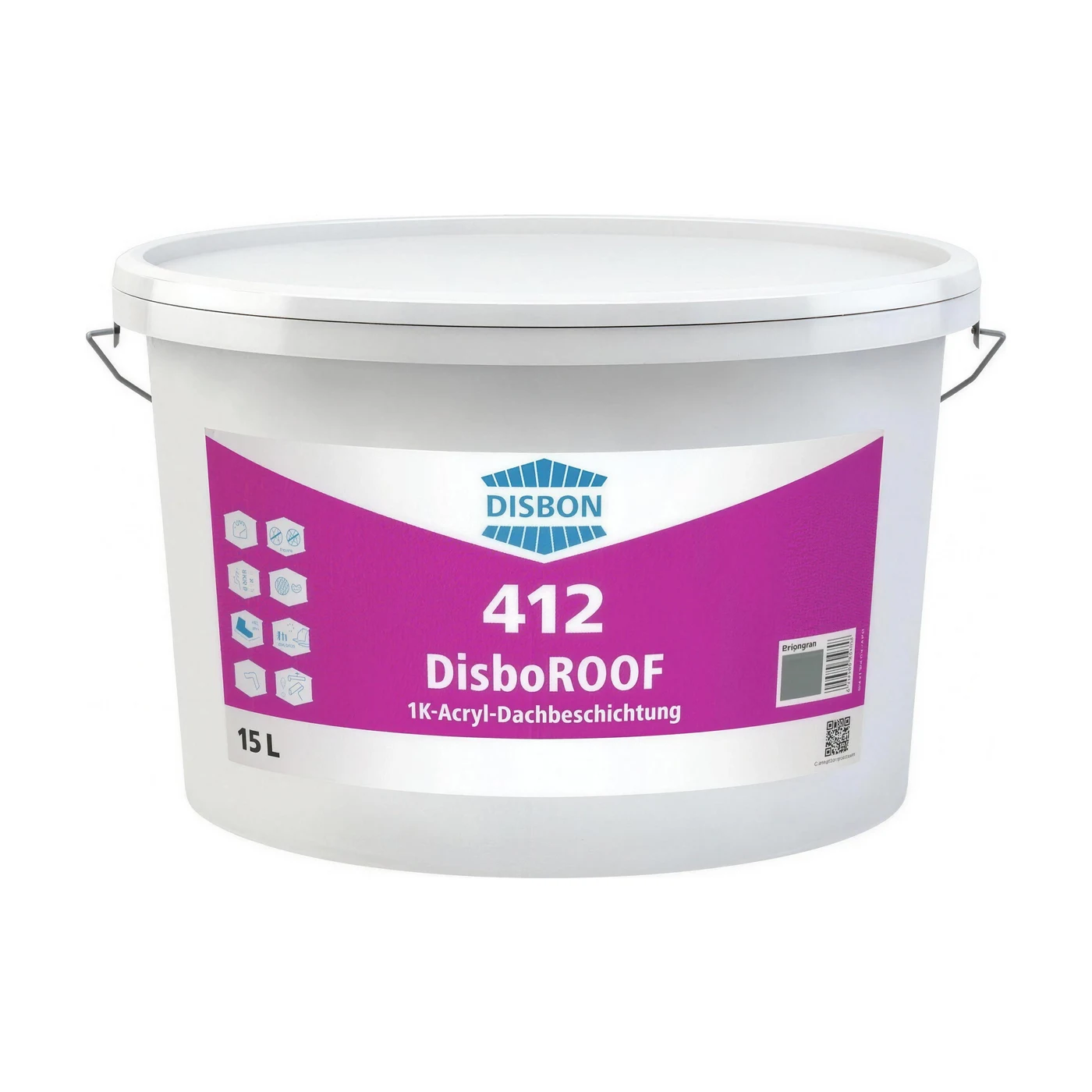 Caparol DISBON Disboroof 412 1K-Acryl-Dachbeschichtung 15l