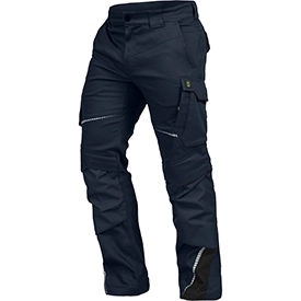 Leibwächter Arbeitshose - Bundhose Flexline marine/schwarz