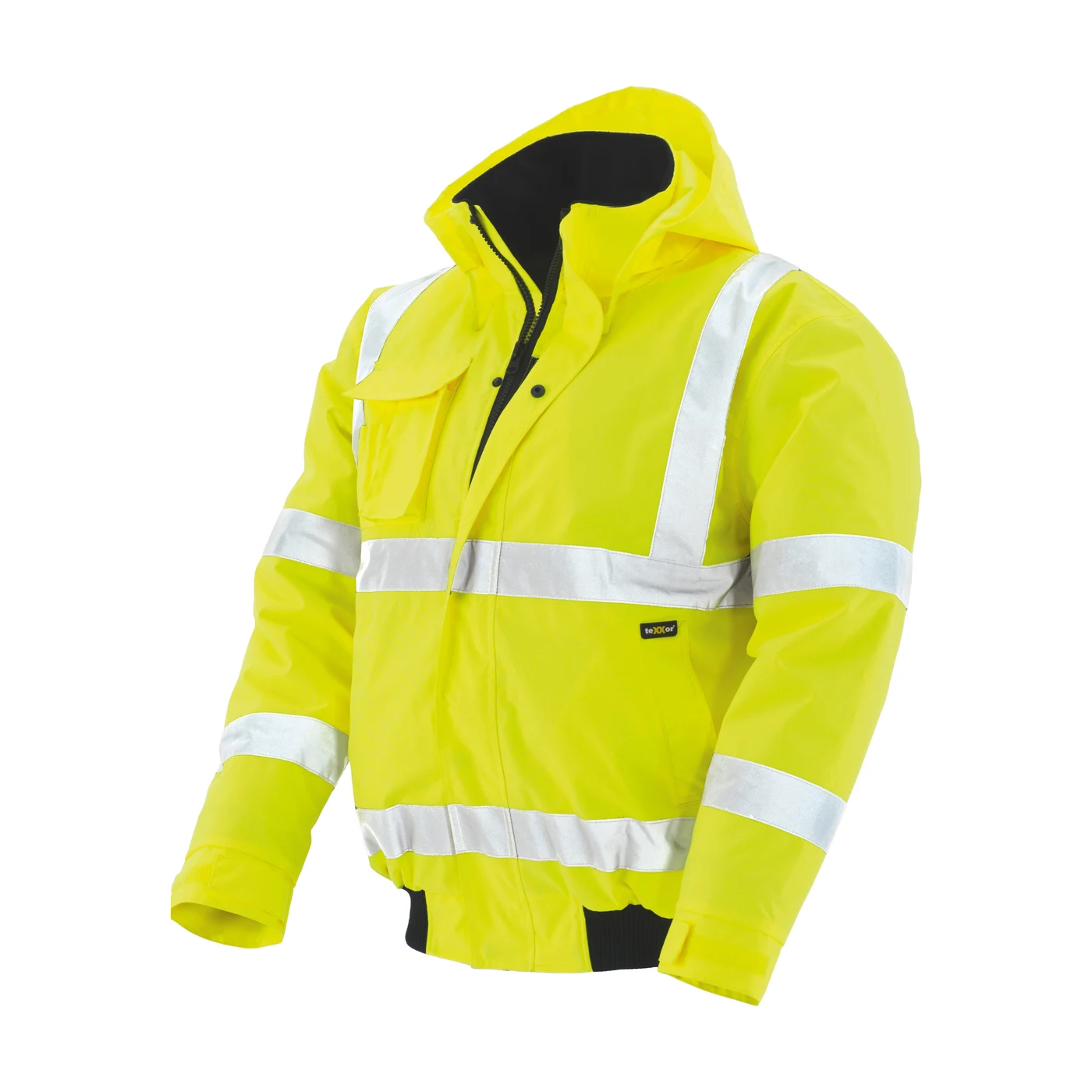 teXXor Warnschutz - Pilotenjacke neongelb