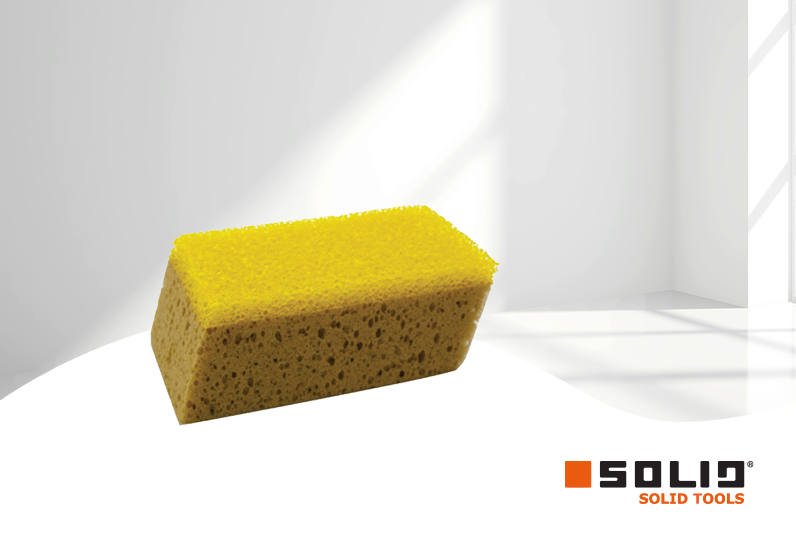SOLID Bauschwamm - Hydro abgeschrägt SOLID Bauschwamm - Hydro abgeschrägt