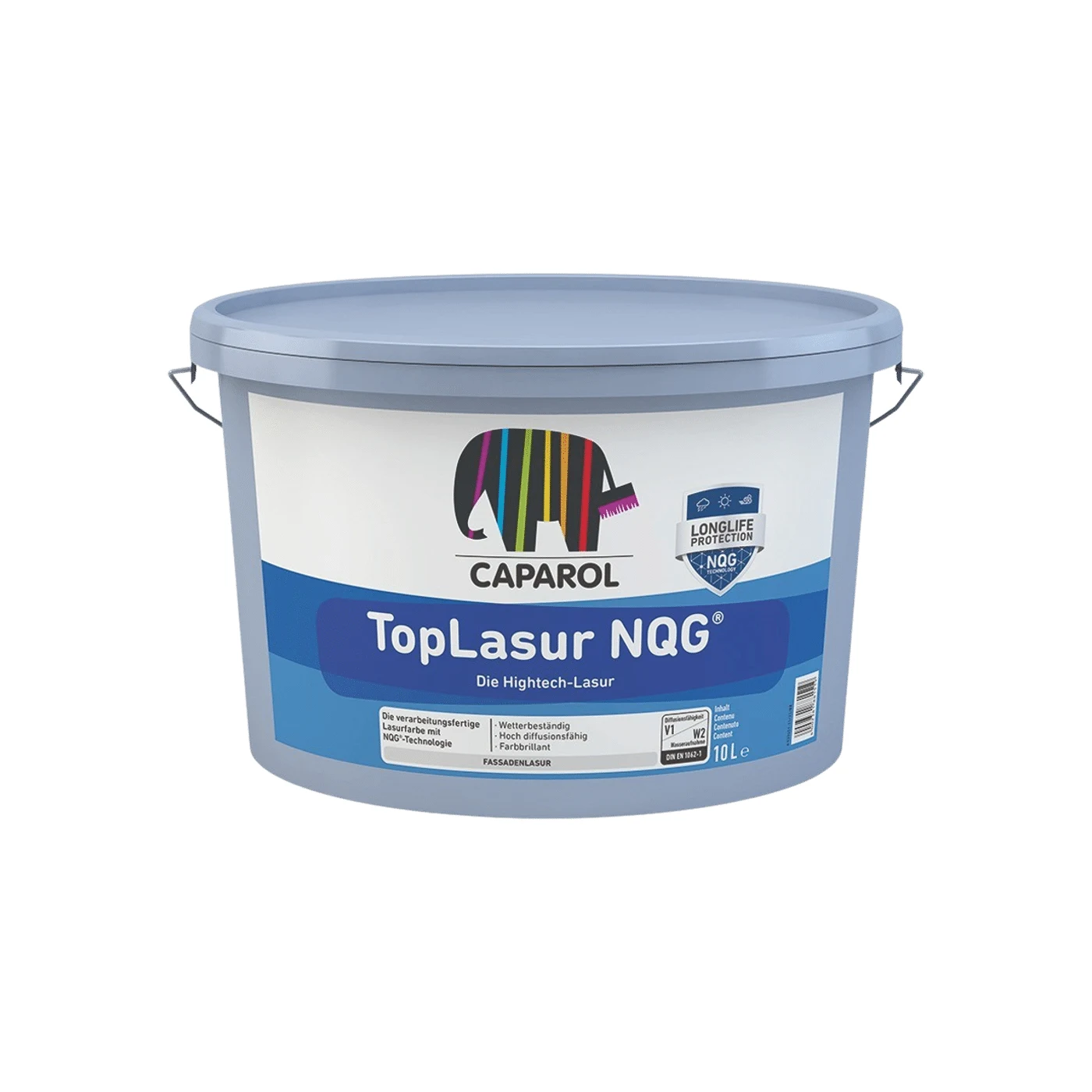 Caparol TopLasur NQG Wandlasur Wunschfarbton – Packshot Hersteller
