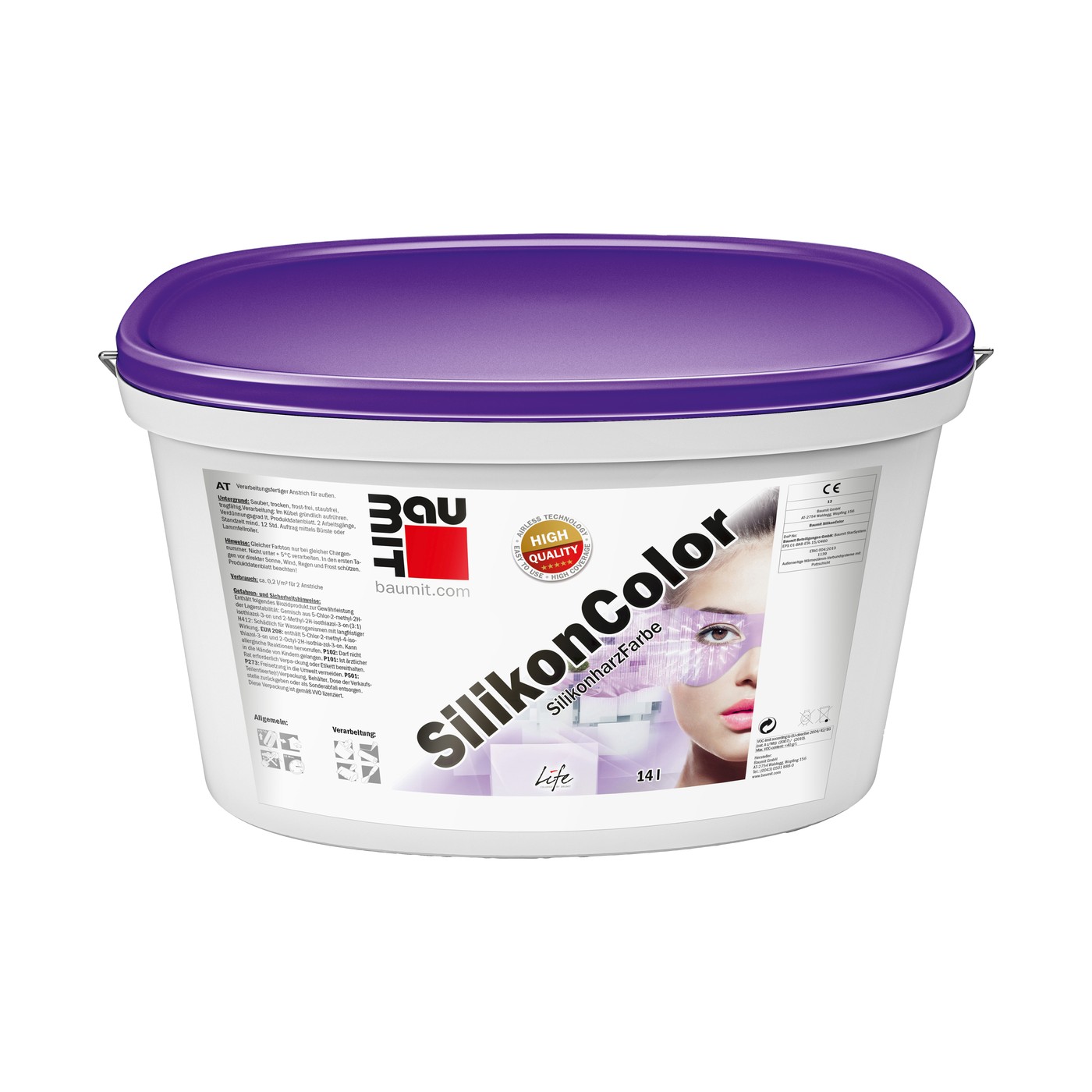 Baumit SilikonColor Silikon-Fassadenfarbe