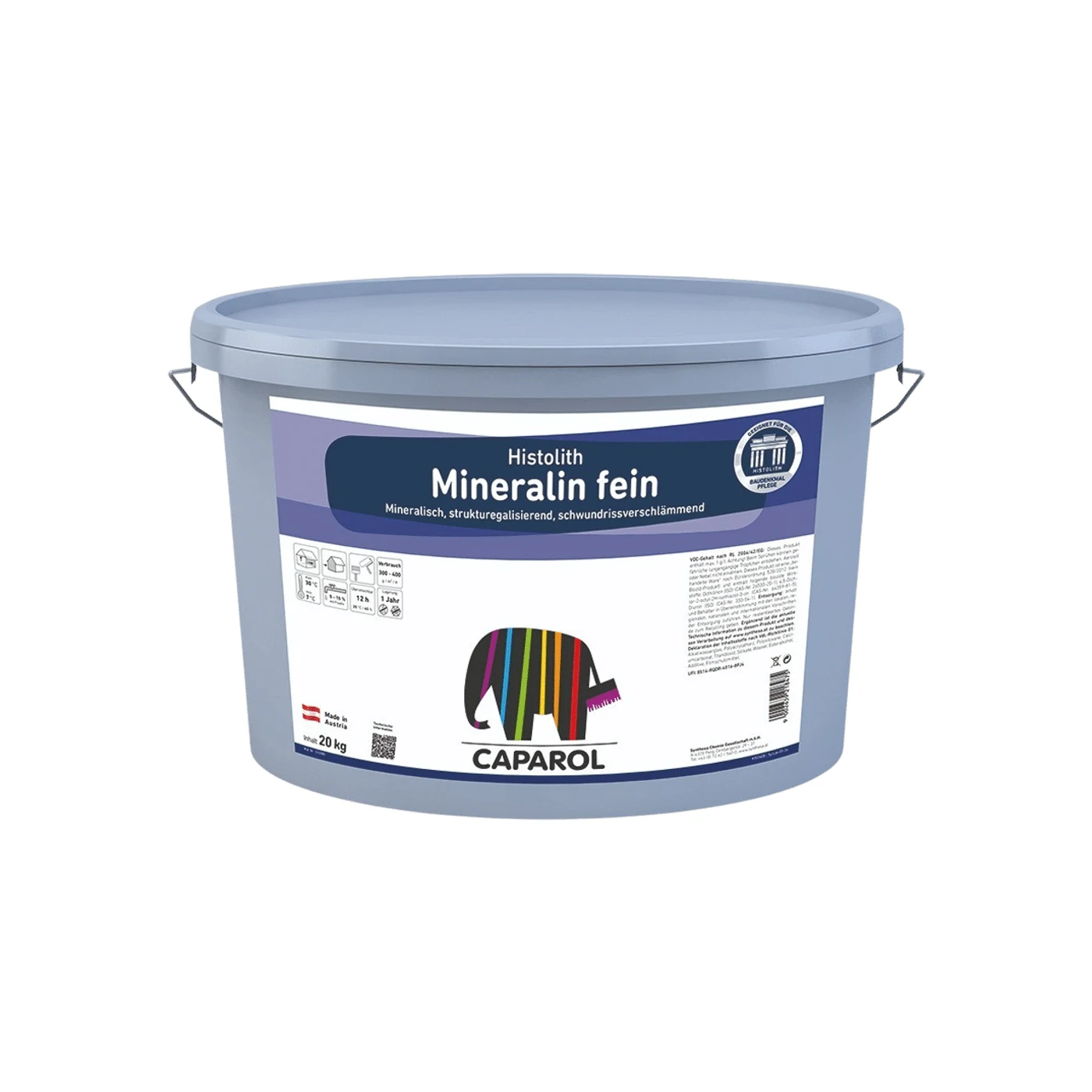 Caparol Histolith Mineralin fein Silikat-Füllfarbe – Packshot Hersteller
