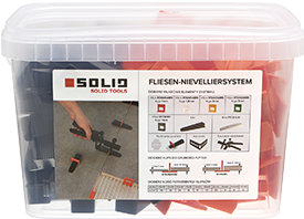 SOLID Nivelliersystem - Starterset 151tlg.