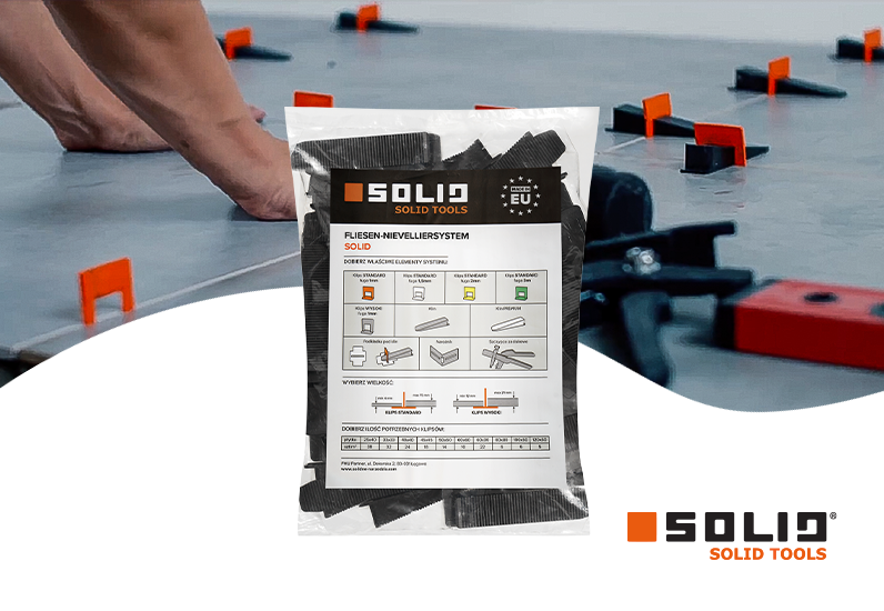 SOLID Nivelliersystem - Keile 50Stk.