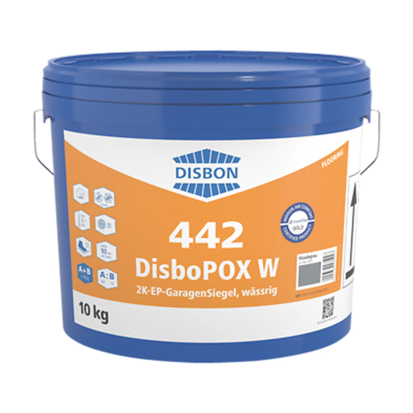 DISBON DisboPOX W 442 2K-EP-Garagensiegel – Packshot Hersteller (Synthesa)