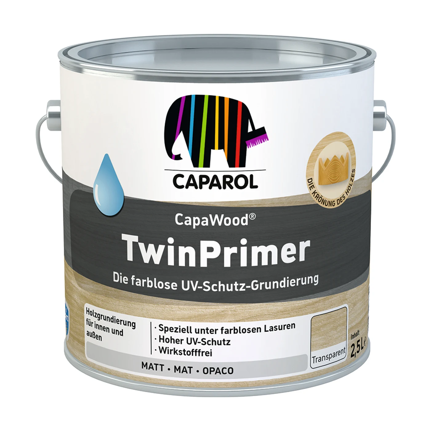 Caparol CapaWood TwinPrimer UV-Schutzgrundierung farblos